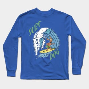 Surf Dog-summer Long Sleeve T-Shirt